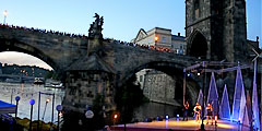 Танцевальные фестивали на воде в Праге